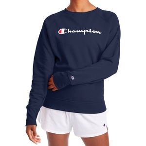 Campion Navy Blue Womans Sweatshirt size Small
